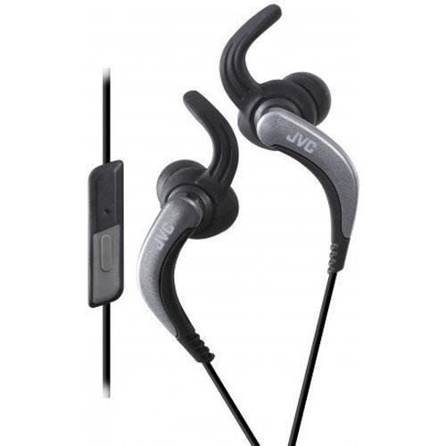 JVC Auricolari in-ear JVC Sport ETR-40 con aggancio cavo e microfono nero